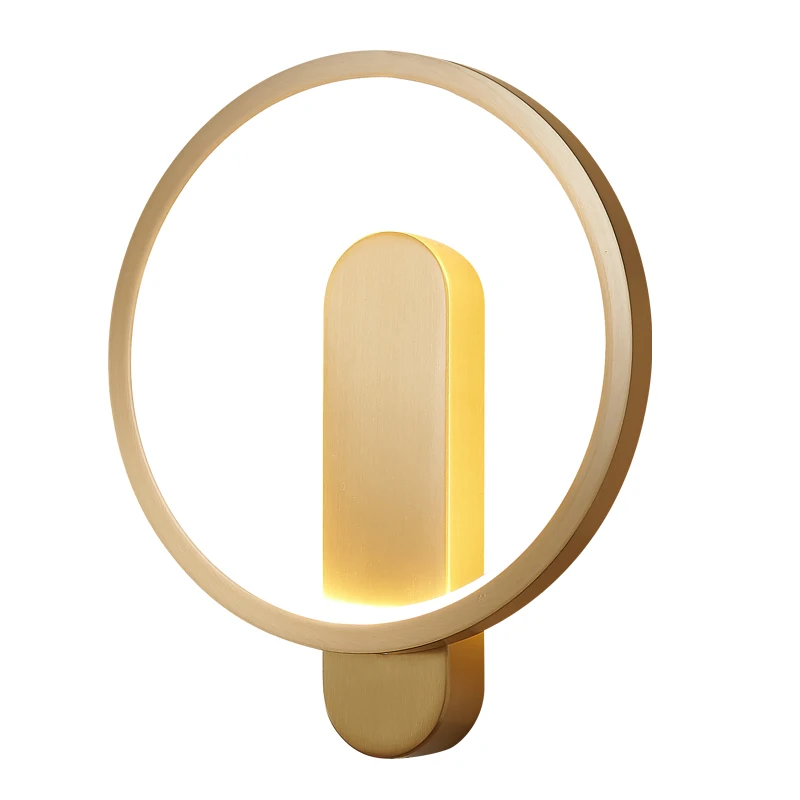 Modern Simple LED Wall Sconce Living Room Bedroom Hallway H65 Brass Wall Lamp Nordic Gold Home Lighting Decoration Drop Shipping
Modern Simple LED Wall Sconce Living Room Bedroom Hallway H65 Brass Wall Lamp Nordic Gold Home Lighting Decoration Drop Shipping