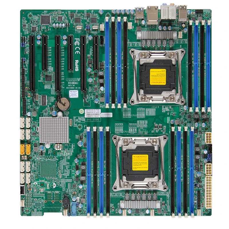 X10DAi промышленпосылка материнская плата для Supermicro двухсторонней рабочей станции C612 2011 мультиграфический видео-клип изображение
X10DAi промышленпосылка материнская плата для Supermicro двухсторонней рабочей станции C612 2011 мультиграфический видео-клип изображение