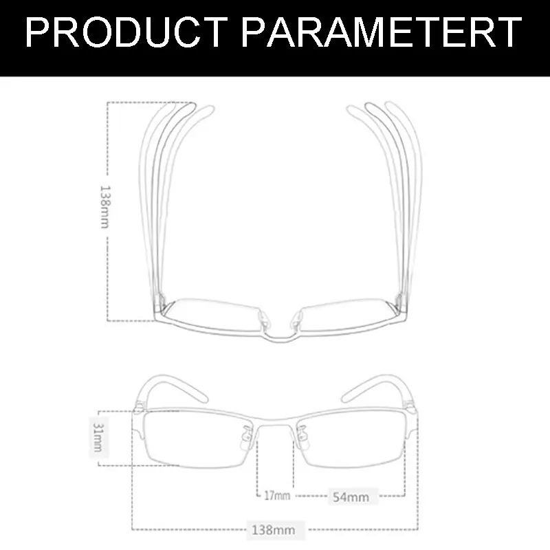 Ultra-Light Half Rim Acetate Frame Glasses Men Style Optical Eyewear and Nearsighted Spectacles with Spring Hinges New Arrival
Ultra-Light Half Rim Acetate Frame Glasses Men Style Optical Eyewear and Nearsighted Spectacles with Spring Hinges New Arrival