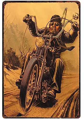 Nostalgic Original Retro Design Motorcycle Tin Metal Signs Wall Art | Thick Tinplate Print Poster Wall Decoration for Garage
Nostalgic Original Retro Design Motorcycle Tin Metal Signs Wall Art | Thick Tinplate Print Poster Wall Decoration for Garage