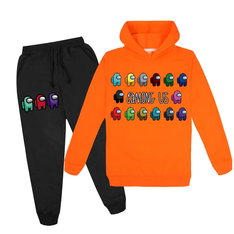 2021 Children Hoodies Among Us Printed Hoodies Pants Suit Boys girls Pullover Hoodies Baby Cotton Sweatshirt Kids Pants Set
2021 Children Hoodies Among Us Printed Hoodies Pants Suit Boys girls Pullover Hoodies Baby Cotton Sweatshirt Kids Pants Set