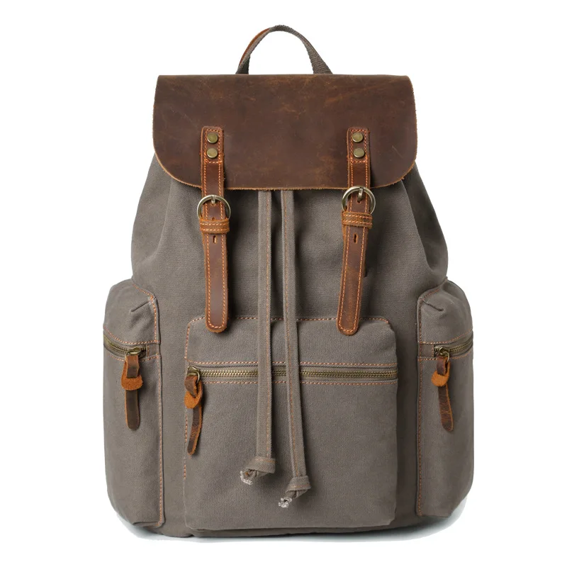 Large Capacity USB Canvas Backpack Men's Bag College Outdoor Travel Bag School Backpack With USB Charging
Large Capacity USB Canvas Backpack Men's Bag College Outdoor Travel Bag School Backpack With USB Charging