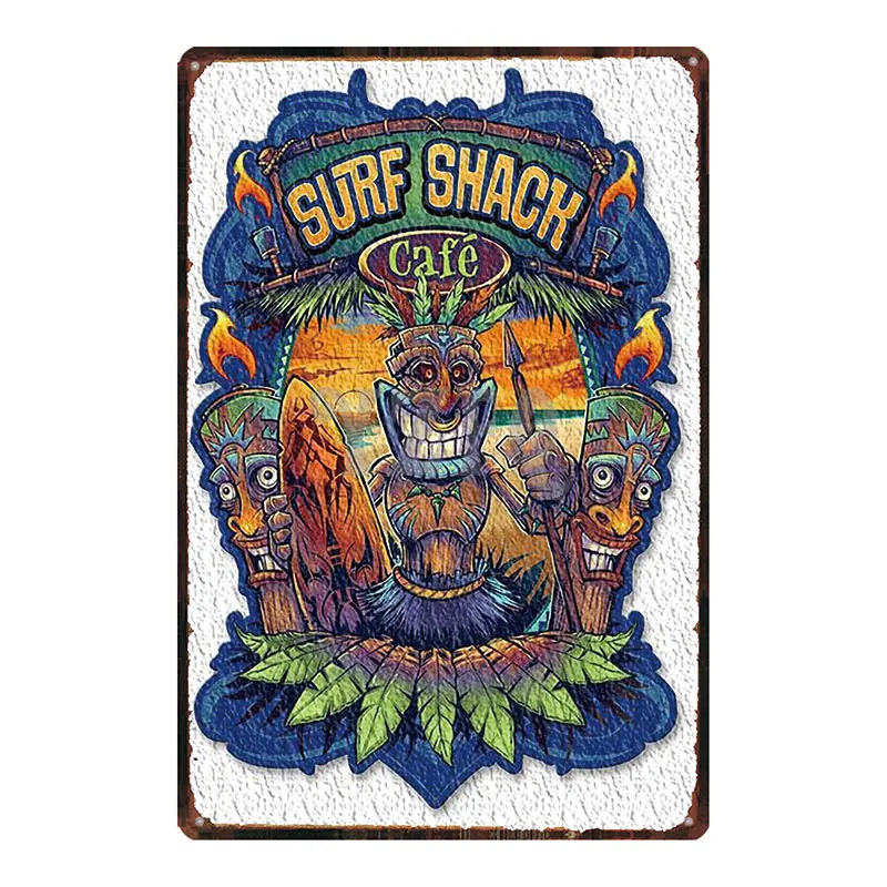 Tiki Bar Tin Signs Metal Plate Wall Pub Kitchen Restaurant Home Art Decor Vintage Iron Poster Cuadros DU-3029
Tiki Bar Tin Signs Metal Plate Wall Pub Kitchen Restaurant Home Art Decor Vintage Iron Poster Cuadros DU-3029