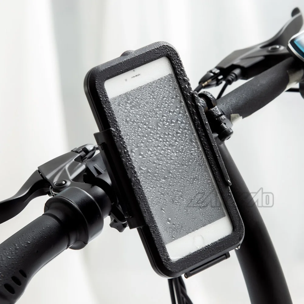 Водонепроницаемый держатель для телефона мотоцикла сенсорный экран GPS чехол 22 28