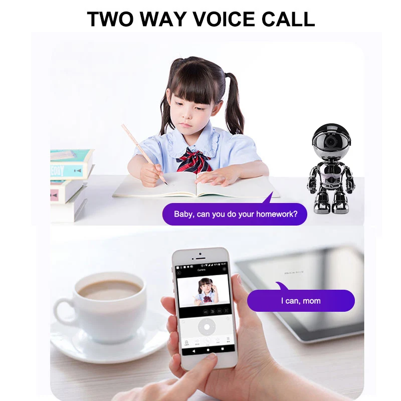 2MP 1080PHD WIFI IP Camera PTZ 25fps Two Way Voice 355 Rotating Auto Tracking Network Gimbal Security Surveillance Robot Camera
2MP 1080PHD WIFI IP Camera PTZ 25fps Two Way Voice 355 Rotating Auto Tracking Network Gimbal Security Surveillance Robot Camera