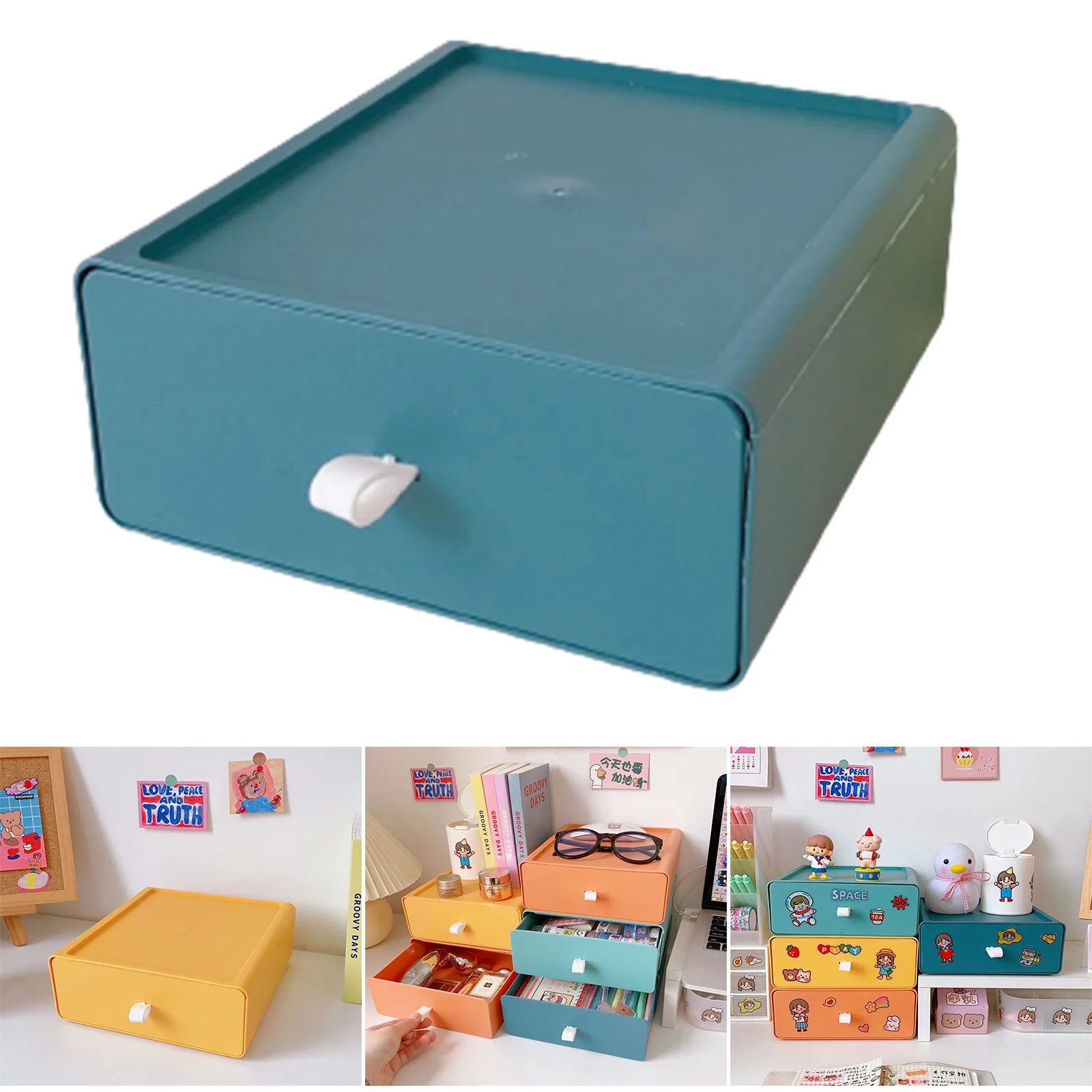 Flat Portable Storage Boxes Morandi Color Drawer Desktop Organizer Stationery Makeups Desk Storage Box School Office Supplies
Flat Portable Storage Boxes Morandi Color Drawer Desktop Organizer Stationery Makeups Desk Storage Box School Office Supplies