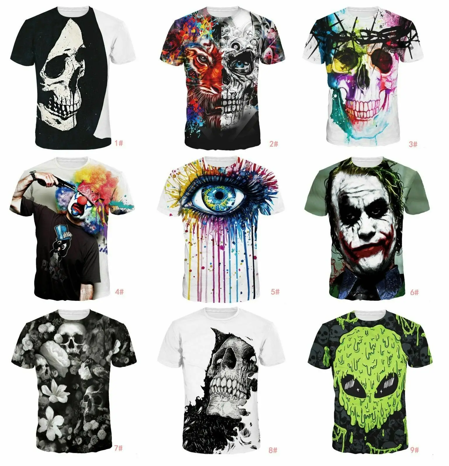 Lovers Wolf Printed T shirts Men 3D T-Shirts Drop Ship Top Tee Short Sleeve Round Neck Tshirt Fashion Casual Brand
Lovers Wolf Printed T shirts Men 3D T-Shirts Drop Ship Top Tee Short Sleeve Round Neck Tshirt Fashion Casual Brand