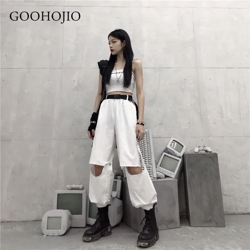 GOOHOJIO 2021 New Spring and Autumn High Waist Pants Women Vintage Women Cargo Pants Oversized Fashionable Sweatpants for Women
GOOHOJIO 2021 New Spring and Autumn High Waist Pants Women Vintage Women Cargo Pants Oversized Fashionable Sweatpants for Women