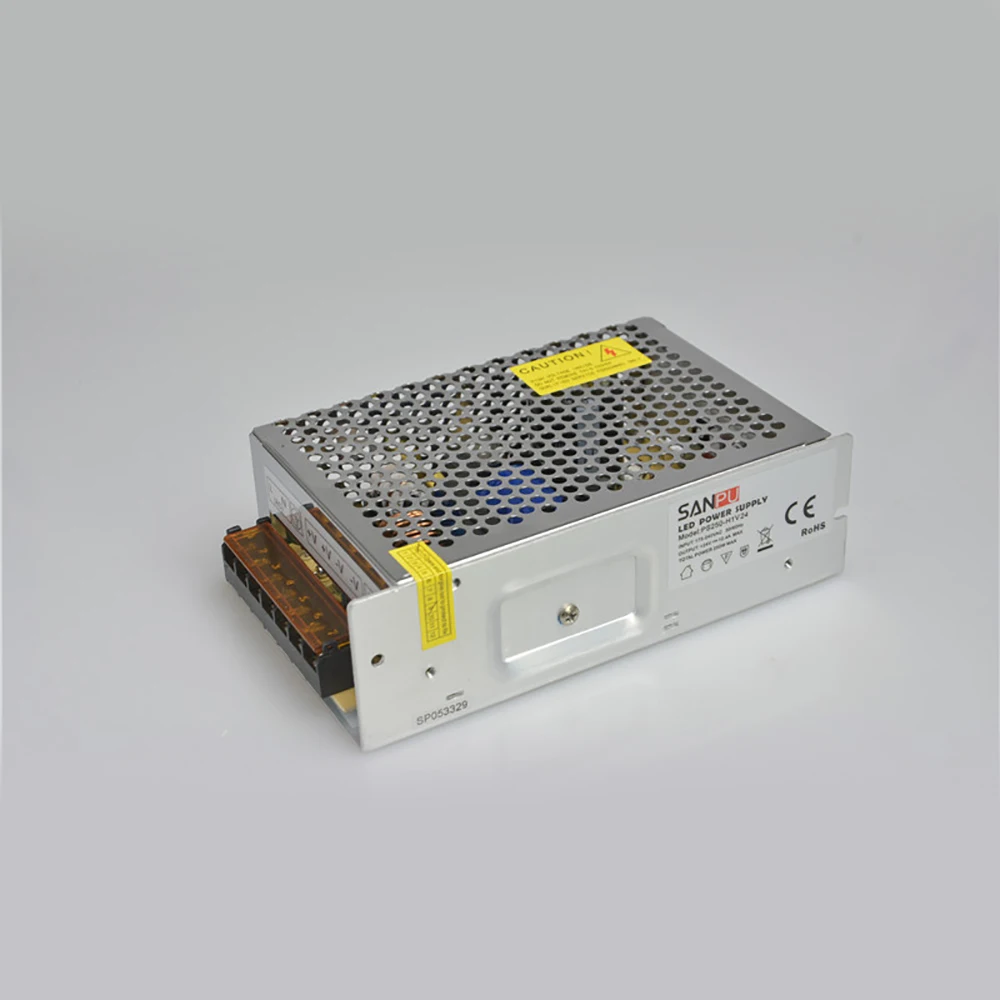SANPU SMPS 250w 24V LED Power Supply Indoor Use No Fan 10A Constant Voltage Switch Driver 220v 230v ac/dc Lighting Transformer
SANPU SMPS 250w 24V LED Power Supply Indoor Use No Fan 10A Constant Voltage Switch Driver 220v 230v ac/dc Lighting Transformer