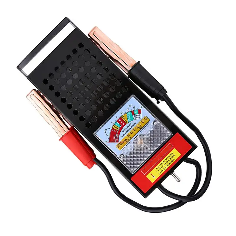 6V-12V Car Battery Tester Functional Battery Charging System Tester with Display Battery Load Tester for Outdoor Car Vehicle
6V-12V Car Battery Tester Functional Battery Charging System Tester with Display Battery Load Tester for Outdoor Car Vehicle