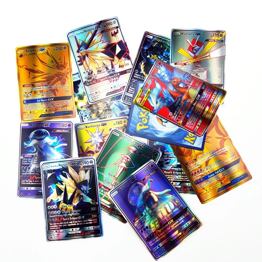 TOMY 200 PCS GX Pokemon TAG TEAM Card Lot Featuring 80tag team 20mega 20 ultra beast Gx
TOMY 200 PCS GX Pokemon TAG TEAM Card Lot Featuring 80tag team 20mega 20 ultra beast Gx