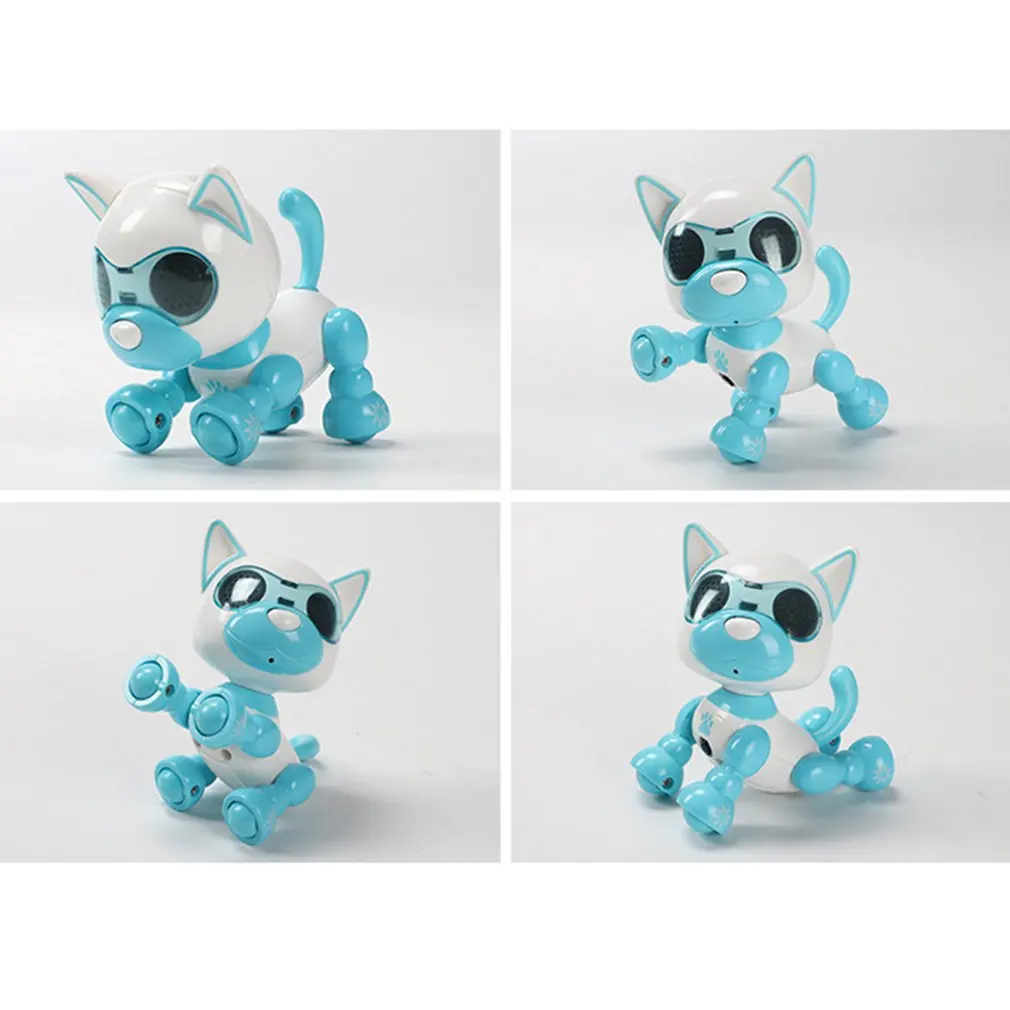 Собака-робот Интерактивная игрушка с сенсорным датчиком танцевальная музыка