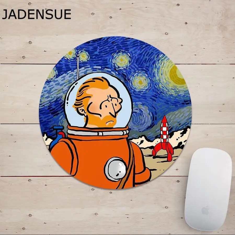 NEW Cute Mouse Pad 20*20cm Kawaii Round Waterproof Gaming Deskpad Painting Laptop Mouse Mat Computer Keyboard Anti-Slip Desk
NEW Cute Mouse Pad 20*20cm Kawaii Round Waterproof Gaming Deskpad Painting Laptop Mouse Mat Computer Keyboard Anti-Slip Desk