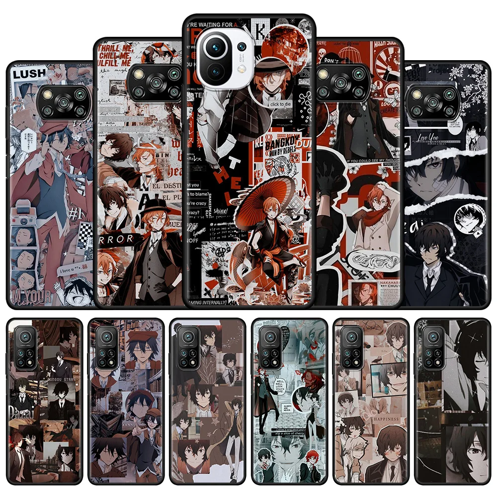 Black Case for Xiaomi Poco X3 NFC X3Pro M3 Pro 5G F3 GT X3 GT Pocophone F1 Back Phone Cover Bag Fundas Bungo Stray Dog Anime
Black Case for Xiaomi Poco X3 NFC X3Pro M3 Pro 5G F3 GT X3 GT Pocophone F1 Back Phone Cover Bag Fundas Bungo Stray Dog Anime