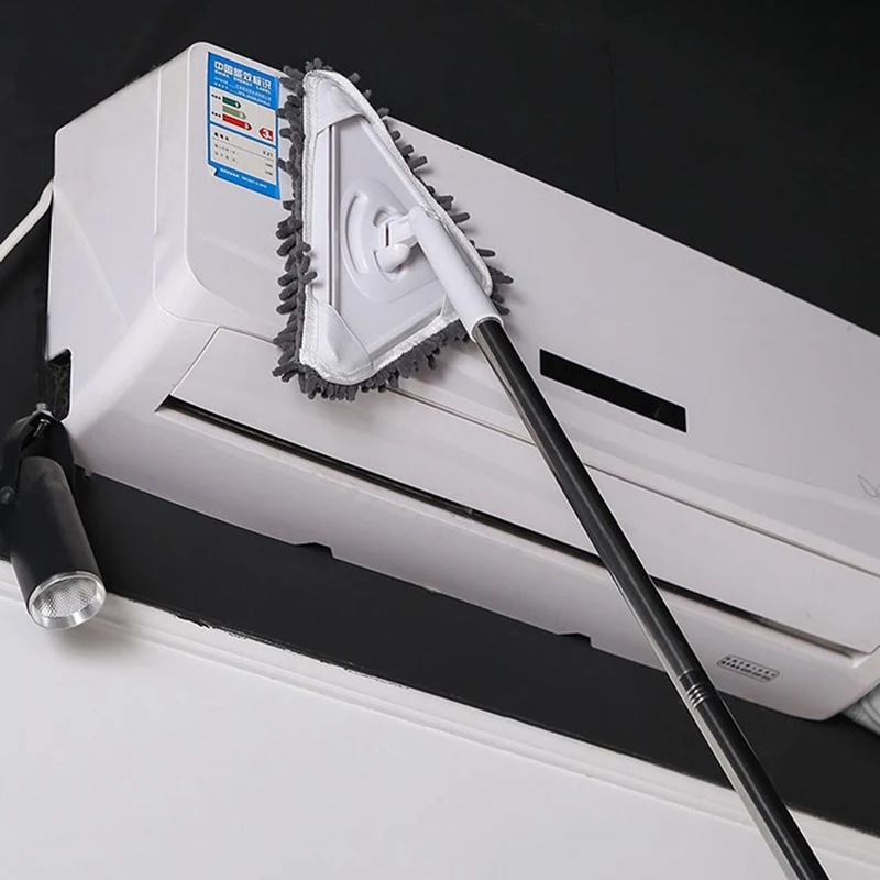 360 Rotating Triangle Mop Retractable Household Cleaning Lazy Magic Mop Microfiber Hand Wash Flat Mop Bathroom Glass Cleaner
360 Rotating Triangle Mop Retractable Household Cleaning Lazy Magic Mop Microfiber Hand Wash Flat Mop Bathroom Glass Cleaner
