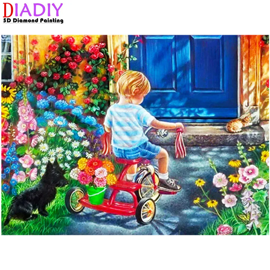 5D DIY Diamond Painting Children Cross Stitch Diamond Embroidery Store Landscape Handmade Gift Home Decorations
5D DIY Diamond Painting Children Cross Stitch Diamond Embroidery Store Landscape Handmade Gift Home Decorations