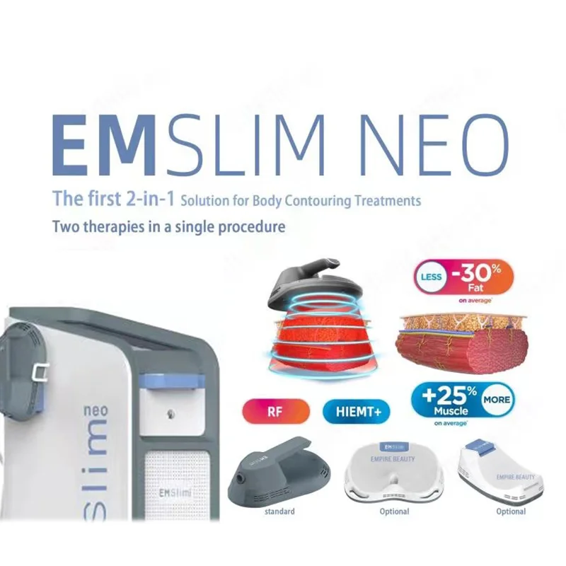 

2021 Emslim RF body sculpting machine 7 tesla 4 handles electromagnetic building muscle stimulator machine hi-emt emslim neo