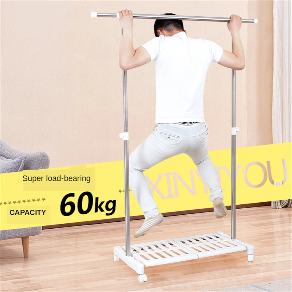 B-LIFE Foldable Garment Rack Rolling Clothes Hanger Adjustable Height Clothes Drying Rack Dryer Coat Hanger Stainless Steel Rod
B-LIFE Foldable Garment Rack Rolling Clothes Hanger Adjustable Height Clothes Drying Rack Dryer Coat Hanger Stainless Steel Rod