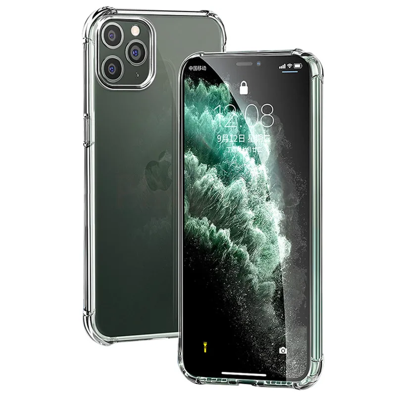 Чехол для телефона 12 с подушкой безопасности противоударный iPhone Pro 11 Max полная