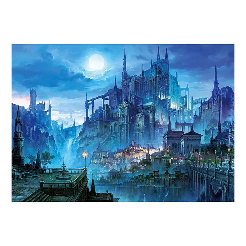 Jigsaw Puzzle 1000 Pieces 42X27.9 cm Assembled Adult Jigsaw Puzzle Educational Toy Night Castle
Jigsaw Puzzle 1000 Pieces 42X27.9 cm Assembled Adult Jigsaw Puzzle Educational Toy Night Castle