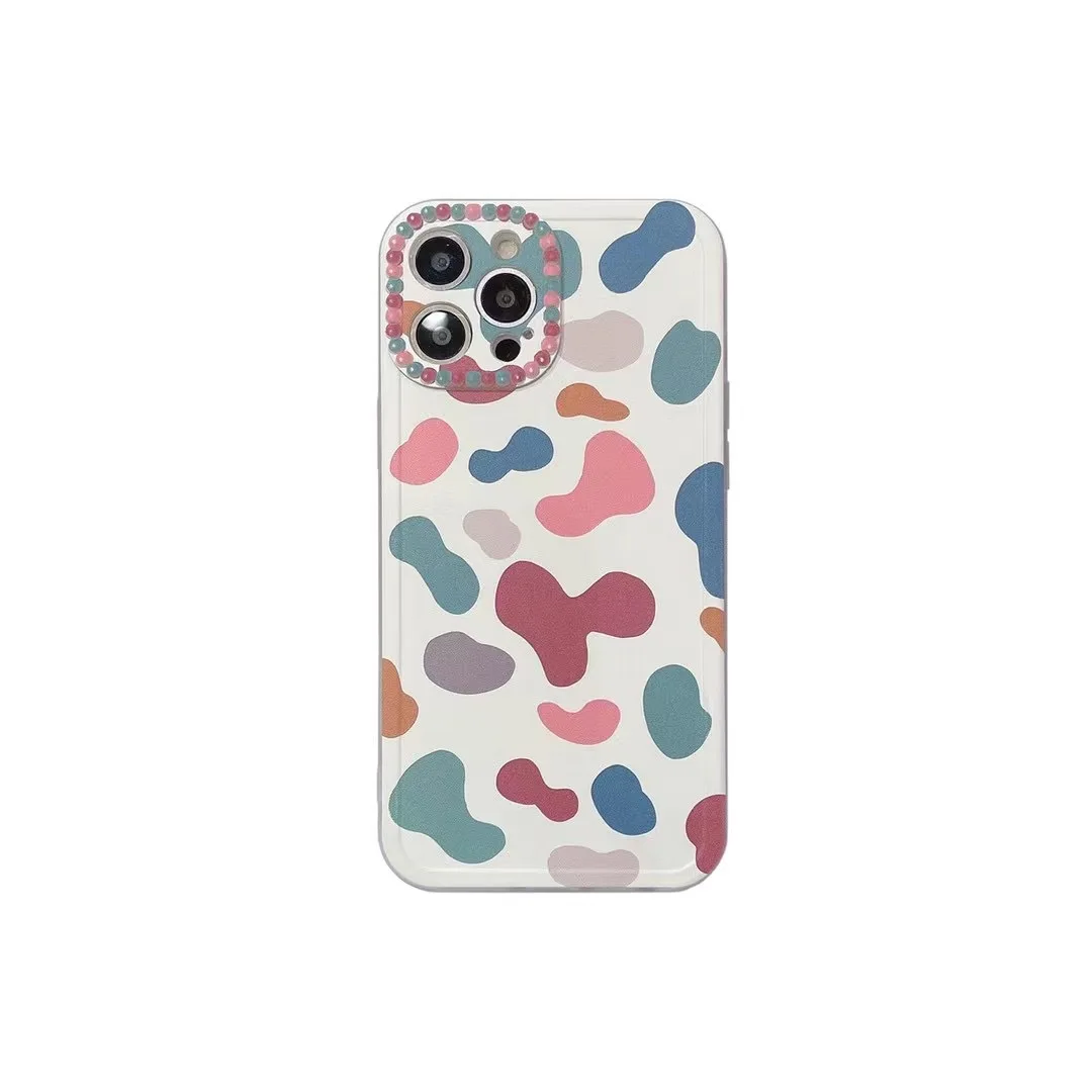 

Easterm New 13 Plush Bear Phone Holder Soft Cell Case For iPhone 11 13Pro 12Promax 13Promax 11Pro XR XS 7 8P Xsmax Covers