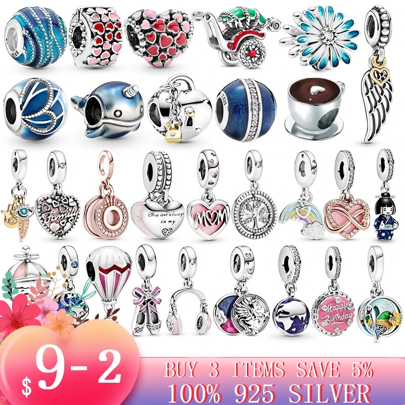 925 Sterling Silver Family coffee cup Heart unicorn enamel Dangle Charm Beads fit Original Pandora Bracelet Silver s925 Jewelry
925 Sterling Silver Family coffee cup Heart unicorn enamel Dangle Charm Beads fit Original Pandora Bracelet Silver s925 Jewelry