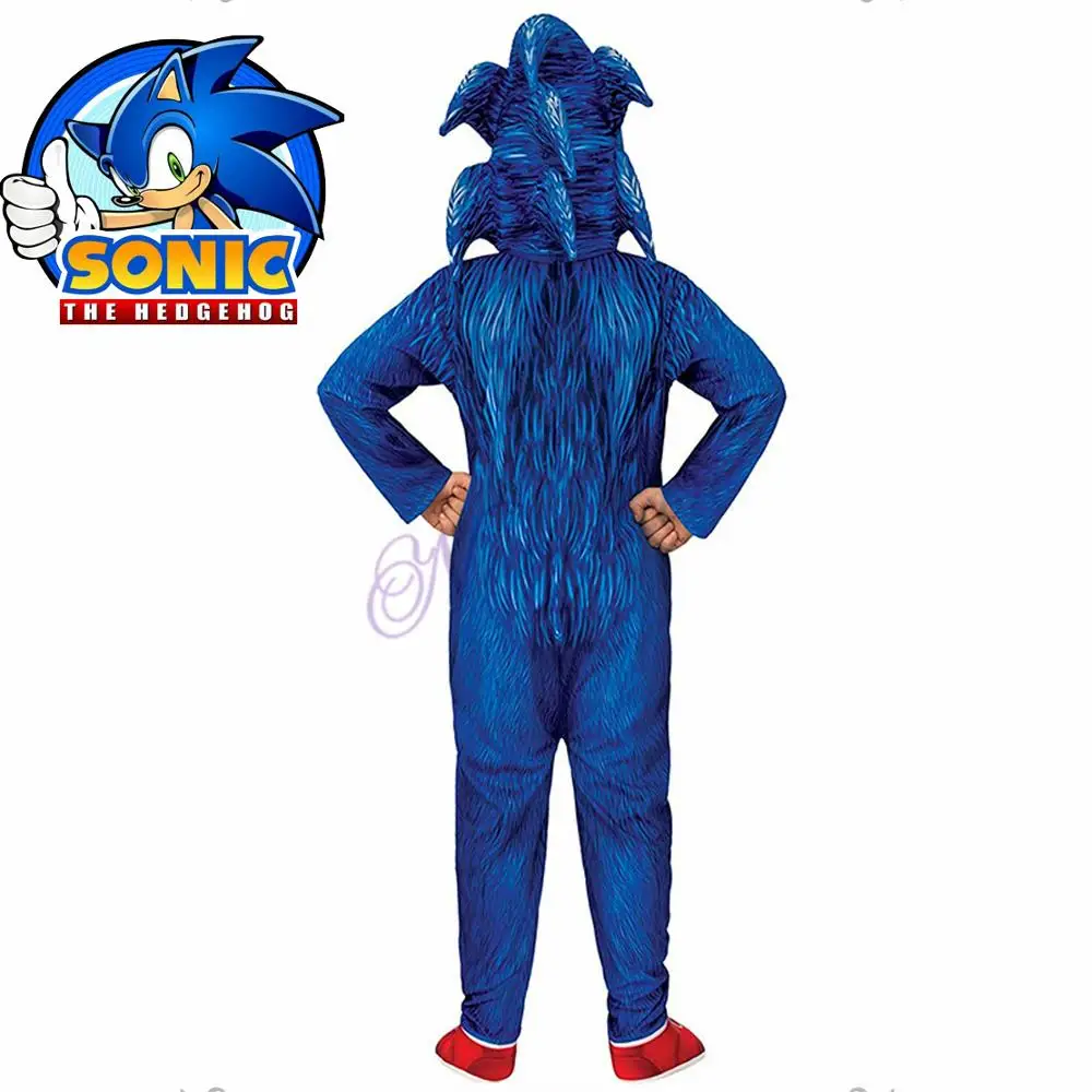 Sonic The Hedgehog Costume Children Game Character Cosplay Clothing Mascot Boy Birthday Party Halloween Costume For Kids
Sonic The Hedgehog Costume Children Game Character Cosplay Clothing Mascot Boy Birthday Party Halloween Costume For Kids