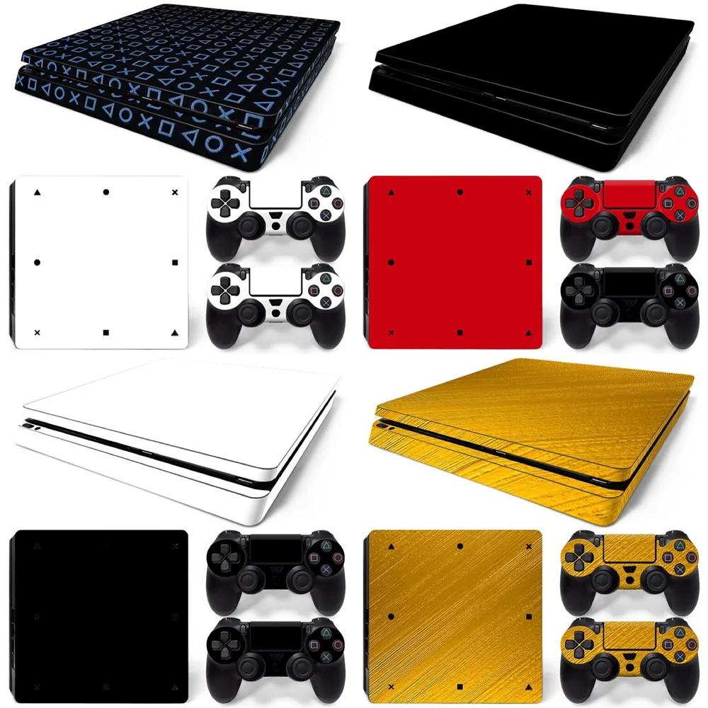 Цветная Высококачественная наклейка для консоли PS4 Slim | Электроника