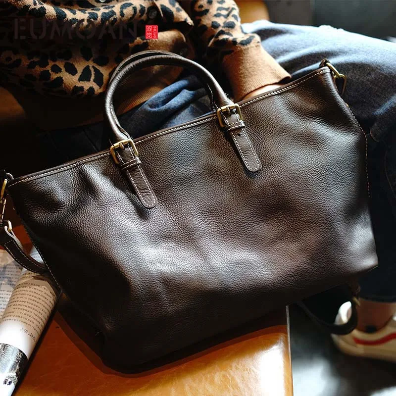 EUMOAN 100% Genuine Leather Women bag women's handbag Shoulder lady's messenger bag fashion Designer crossbody bags women Totes
EUMOAN 100% Genuine Leather Women bag women's handbag Shoulder lady's messenger bag fashion Designer crossbody bags women Totes