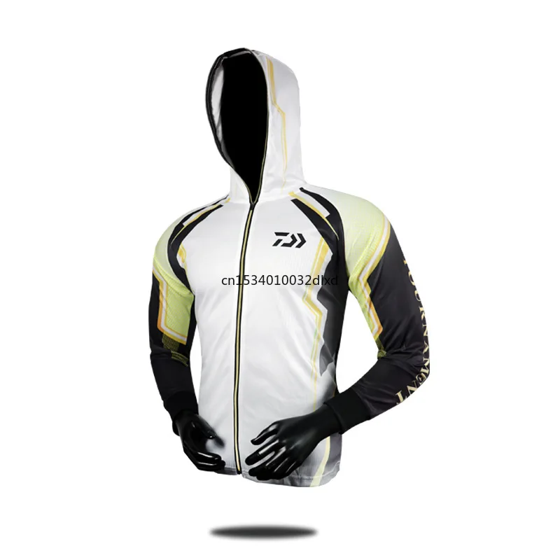 Brand DAIWA Professional Fishing Shirts Long Sleeve Hooded Fishing Clothing Sports Breathable Quick Dry Jacket Camiseta Pesca
Brand DAIWA Professional Fishing Shirts Long Sleeve Hooded Fishing Clothing Sports Breathable Quick Dry Jacket Camiseta Pesca