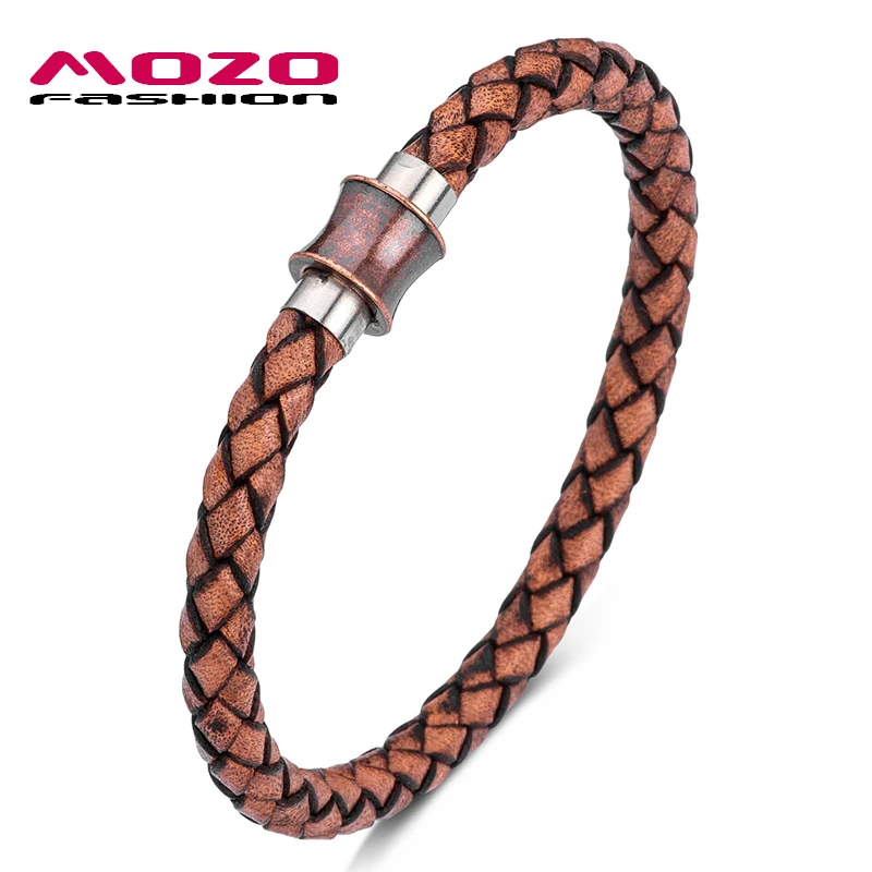 2020 Retro Women Charm Bracelets Brown Genuine Leather Rope Braided Bangle Classic High Quality Men Jewelry
2020 Retro Women Charm Bracelets Brown Genuine Leather Rope Braided Bangle Classic High Quality Men Jewelry