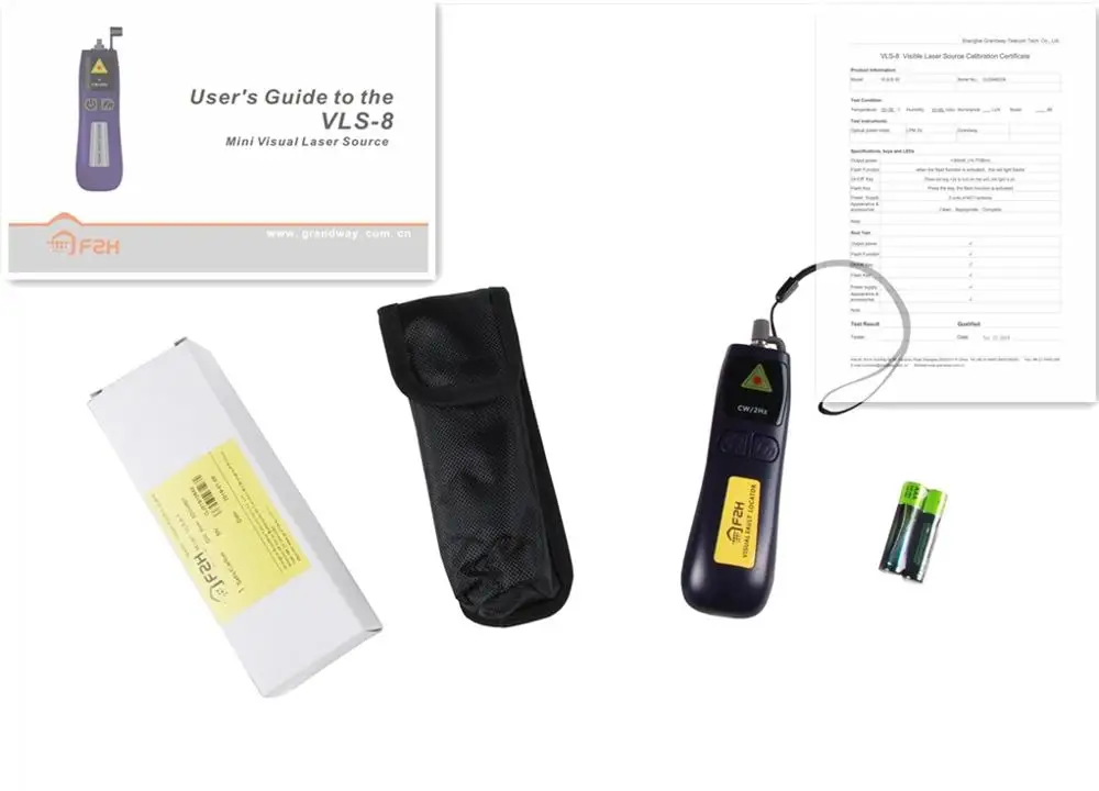 Grandway Visible Fault Locater(pocket type) red laser light 1mw 10mw 20mw 30mw fiber optic cable tester visual fault locator
Grandway Visible Fault Locater(pocket type) red laser light 1mw 10mw 20mw 30mw fiber optic cable tester visual fault locator