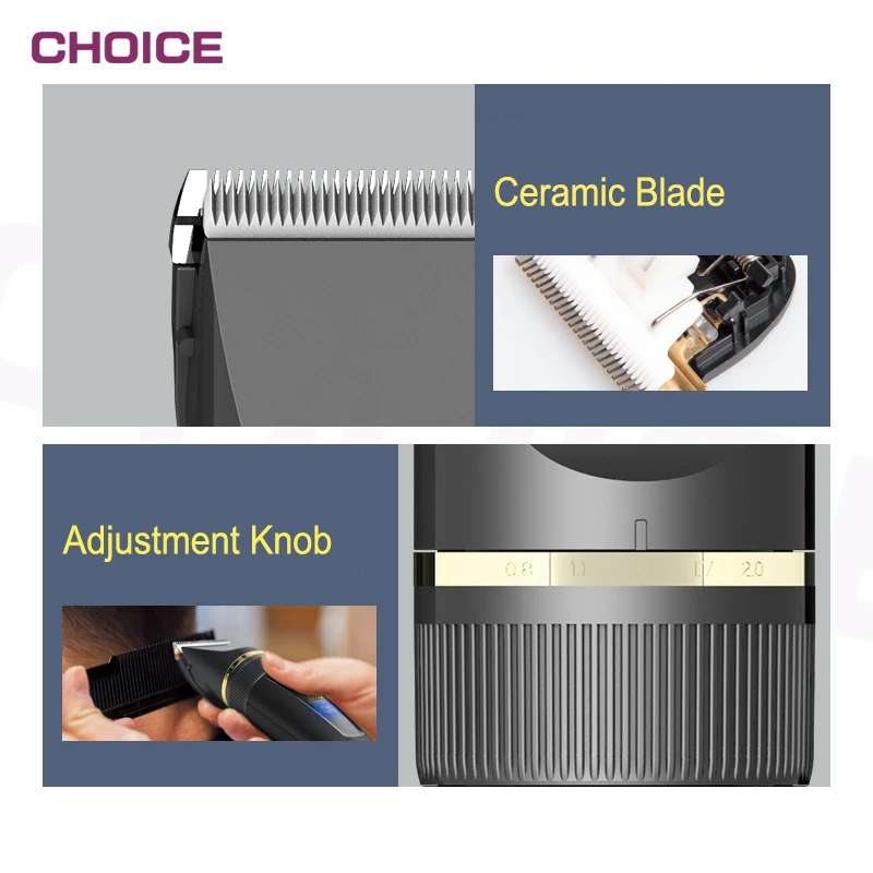 LED Screen Electric Hair Trimmer Washable USB Rechargeable Professional Barber Hair Clipper Portable Hair Machine For Men
LED Screen Electric Hair Trimmer Washable USB Rechargeable Professional Barber Hair Clipper Portable Hair Machine For Men