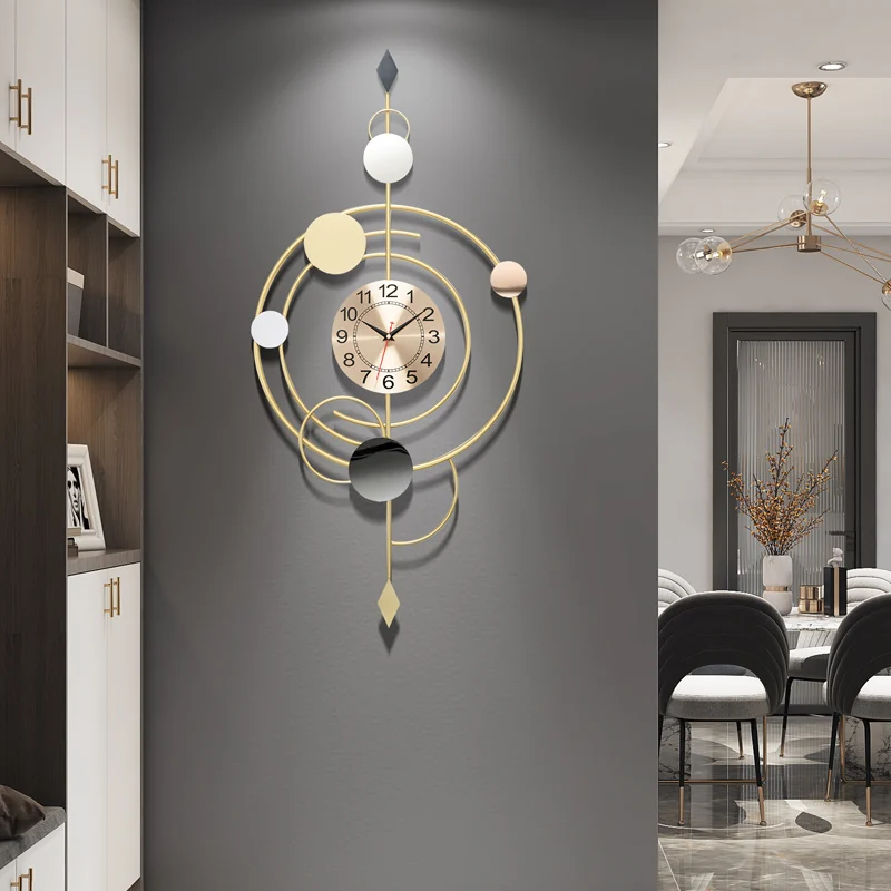 Silent Luxury Wall Clocks Iron Mechanism Living Room Art Simple Personality Wall Clocks Digital Relogio Parede Home Decor DG50WC
Silent Luxury Wall Clocks Iron Mechanism Living Room Art Simple Personality Wall Clocks Digital Relogio Parede Home Decor DG50WC