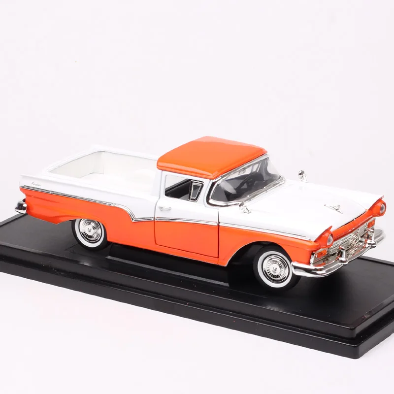 Масштаб 1:18, большой классический старый 1957 Ford Ranchero, пикап, литые игрушки, модели автомобилей, универсал для коллекции, подарок
Масштаб 1:18, большой классический старый 1957 Ford Ranchero, пикап, литые игрушки, модели автомобилей, универсал для коллекции, подарок