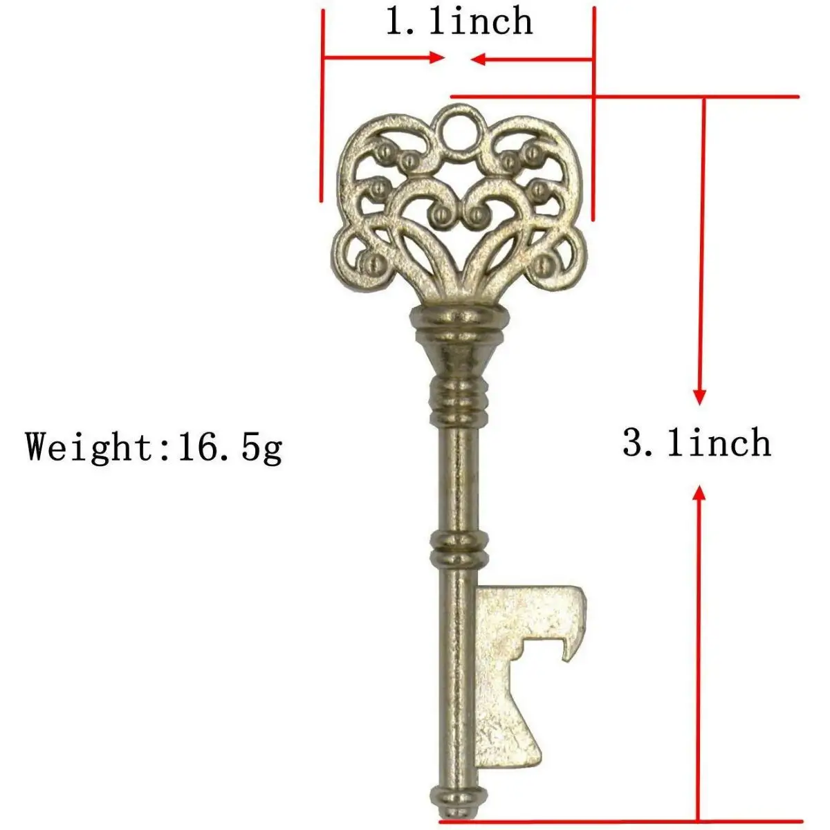 60 Pcs/Set Wedding Favors Gifts Decoration Party Favors Rustic Vintage Skeleton Key Bottle Opener Assorted Wine Bottle Opener
60 Pcs/Set Wedding Favors Gifts Decoration Party Favors Rustic Vintage Skeleton Key Bottle Opener Assorted Wine Bottle Opener