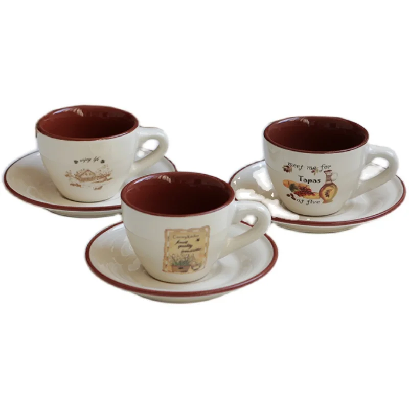 Porcelain Coffee Cups Nordic Hand Painted Reuseable Pastoral Coffee Cups Retro Glaze Koffie Kopjes Kitchen Dining Bar EF50CC
Porcelain Coffee Cups Nordic Hand Painted Reuseable Pastoral Coffee Cups Retro Glaze Koffie Kopjes Kitchen Dining Bar EF50CC