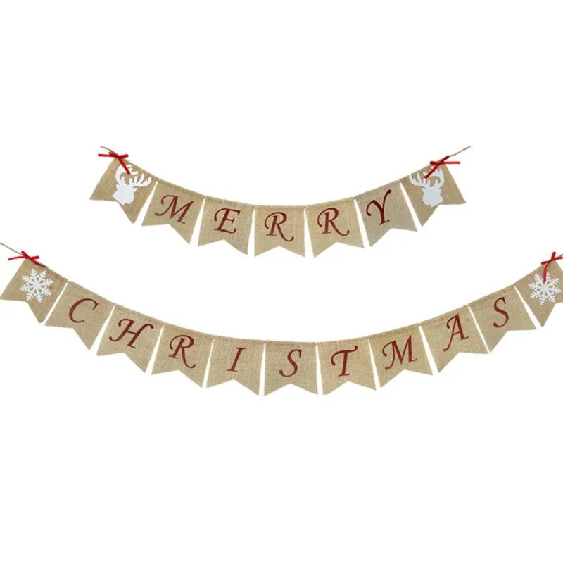 Christmas Banners Handmade Fabric DIY Decorative Xmas Party Ornament Banner Logo Letter Banner Card
Christmas Banners Handmade Fabric DIY Decorative Xmas Party Ornament Banner Logo Letter Banner Card