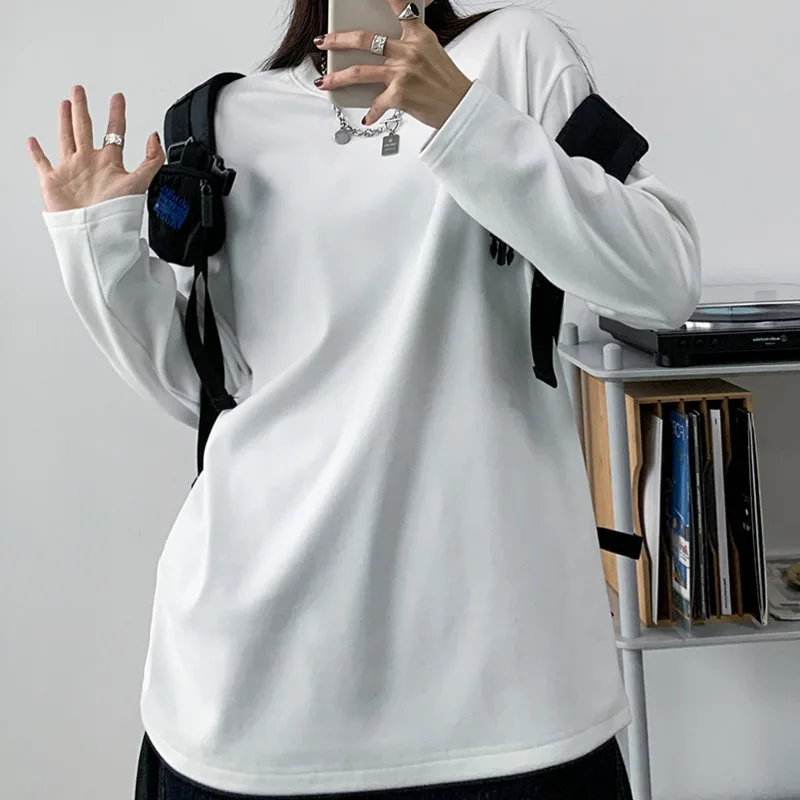 Women's Shirt Thickened Double-sided German Velvet Bottoming Autumn And Winter Inner Round Neck
Women's Shirt Thickened Double-sided German Velvet Bottoming Autumn And Winter Inner Round Neck