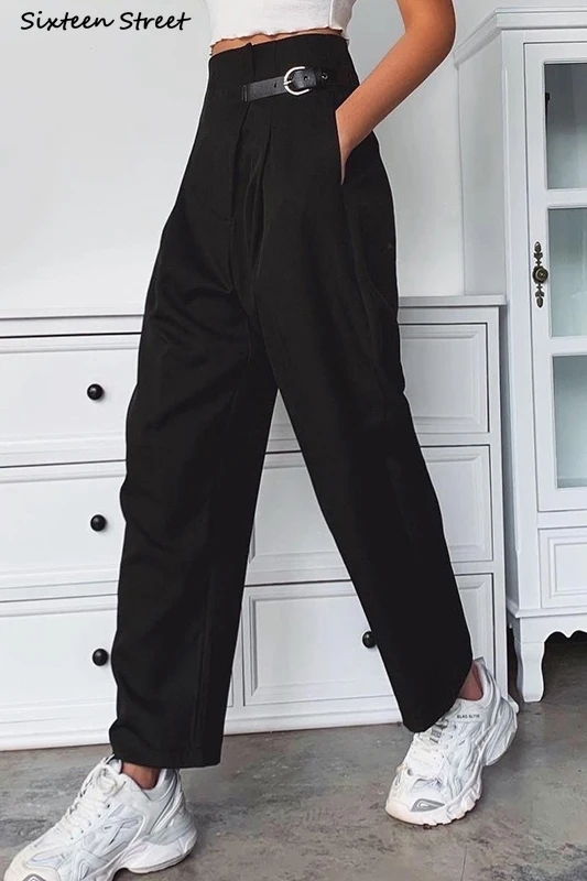 Black Suit Pants Woman High Waisted Y2k Spring Summer Harem Pants Female Bottom Streetwear Korea Chic Trousers Woman 2021
Black Suit Pants Woman High Waisted Y2k Spring Summer Harem Pants Female Bottom Streetwear Korea Chic Trousers Woman 2021