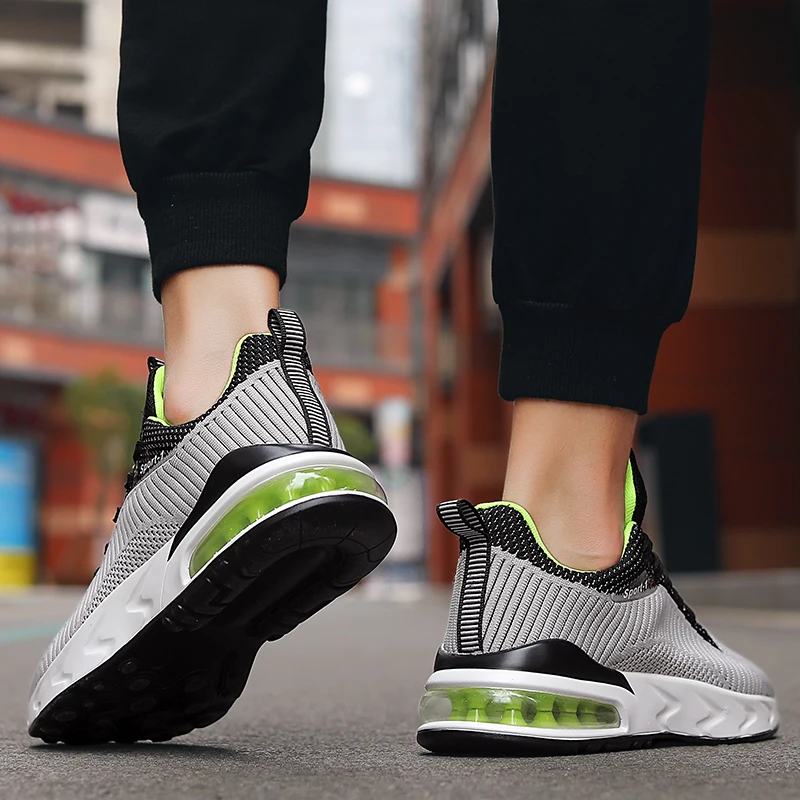Men's Flying Woven Sneakers Comfortable And Breathable PU Material Mesh Shoes Non-Slip Summer Fashion Air Cushion Sports Shoes
Men's Flying Woven Sneakers Comfortable And Breathable PU Material Mesh Shoes Non-Slip Summer Fashion Air Cushion Sports Shoes