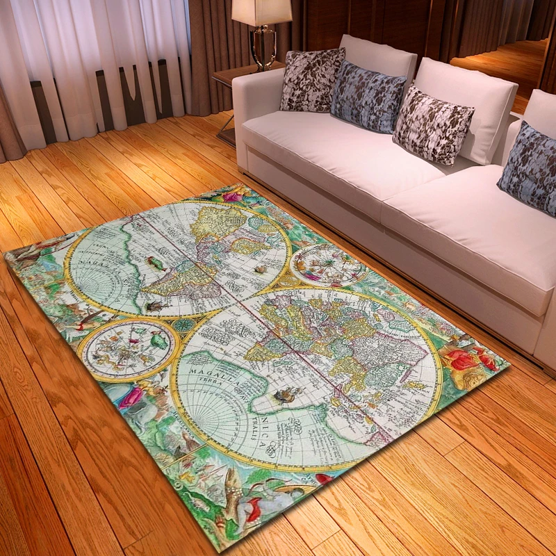 Nordic Clear World Map 3D Carpet Soft Flannel Sofa Bedroom Area Rugs Modern Home Decor Rugs and Carpets for Home Living Room
Nordic Clear World Map 3D Carpet Soft Flannel Sofa Bedroom Area Rugs Modern Home Decor Rugs and Carpets for Home Living Room