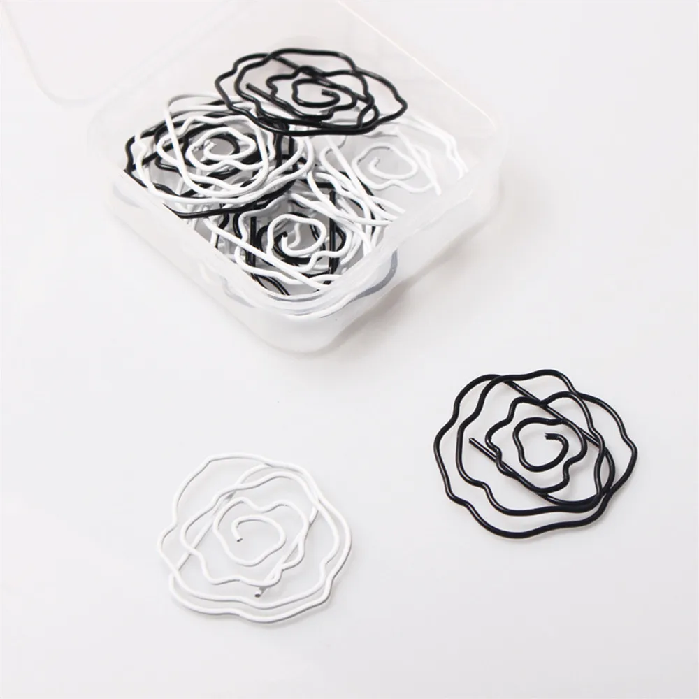 12 Pcs/Box Rose Flower Diamond Shape Paper Clips Escolar Bookmarks Photo Memo Ticket Clip Stationery School Supplies Gifts
12 Pcs/Box Rose Flower Diamond Shape Paper Clips Escolar Bookmarks Photo Memo Ticket Clip Stationery School Supplies Gifts