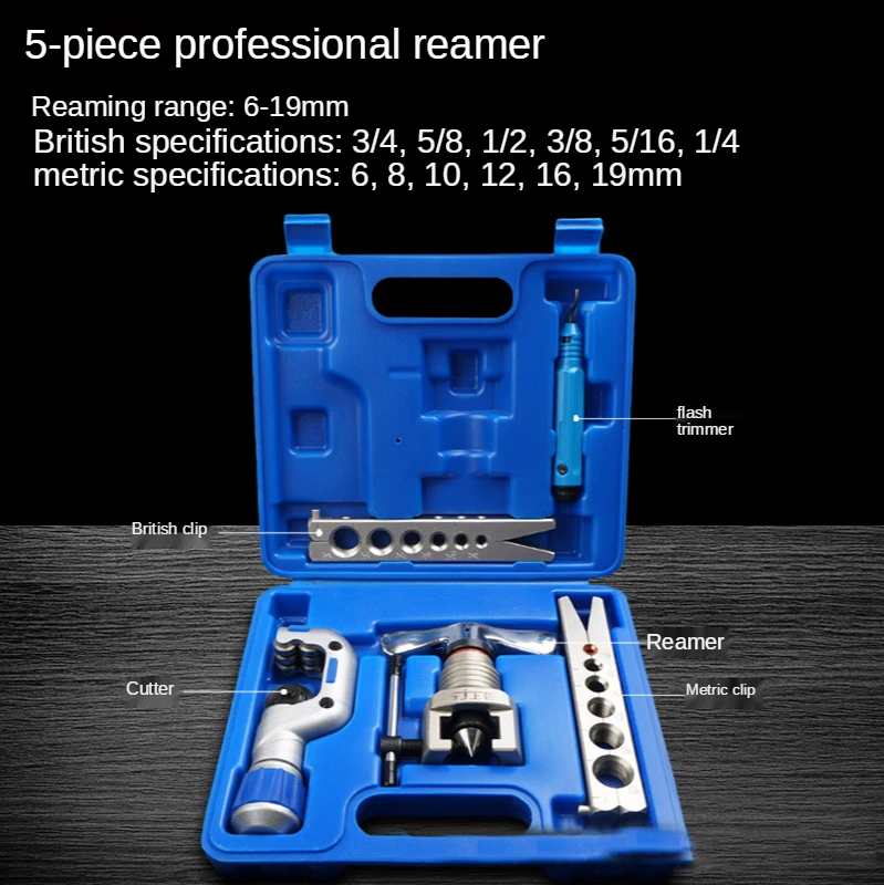 Copper Tube Eccentric Reamer, Reamer, Bell Mouth Tool, Air Conditioner, Refrigerator, Refrigeration and Maintenance
Copper Tube Eccentric Reamer, Reamer, Bell Mouth Tool, Air Conditioner, Refrigerator, Refrigeration and Maintenance