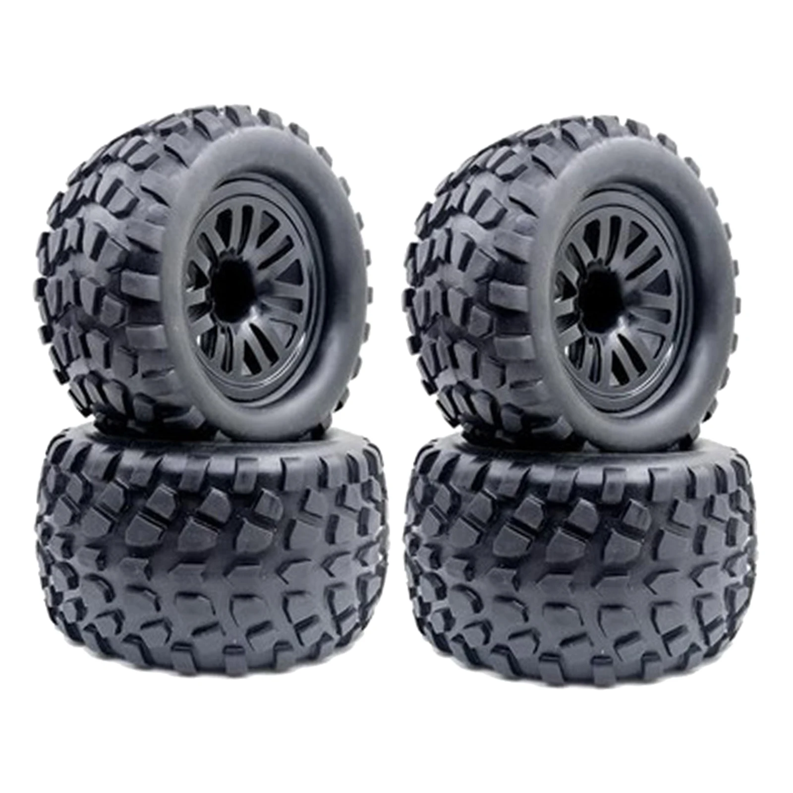 4 Set of RC Rubber Tires Set Fit for Henglong Nitro Off-Road Crawler Car 1/10 Monster Truck Spare Parts Accessory
4 Set of RC Rubber Tires Set Fit for Henglong Nitro Off-Road Crawler Car 1/10 Monster Truck Spare Parts Accessory