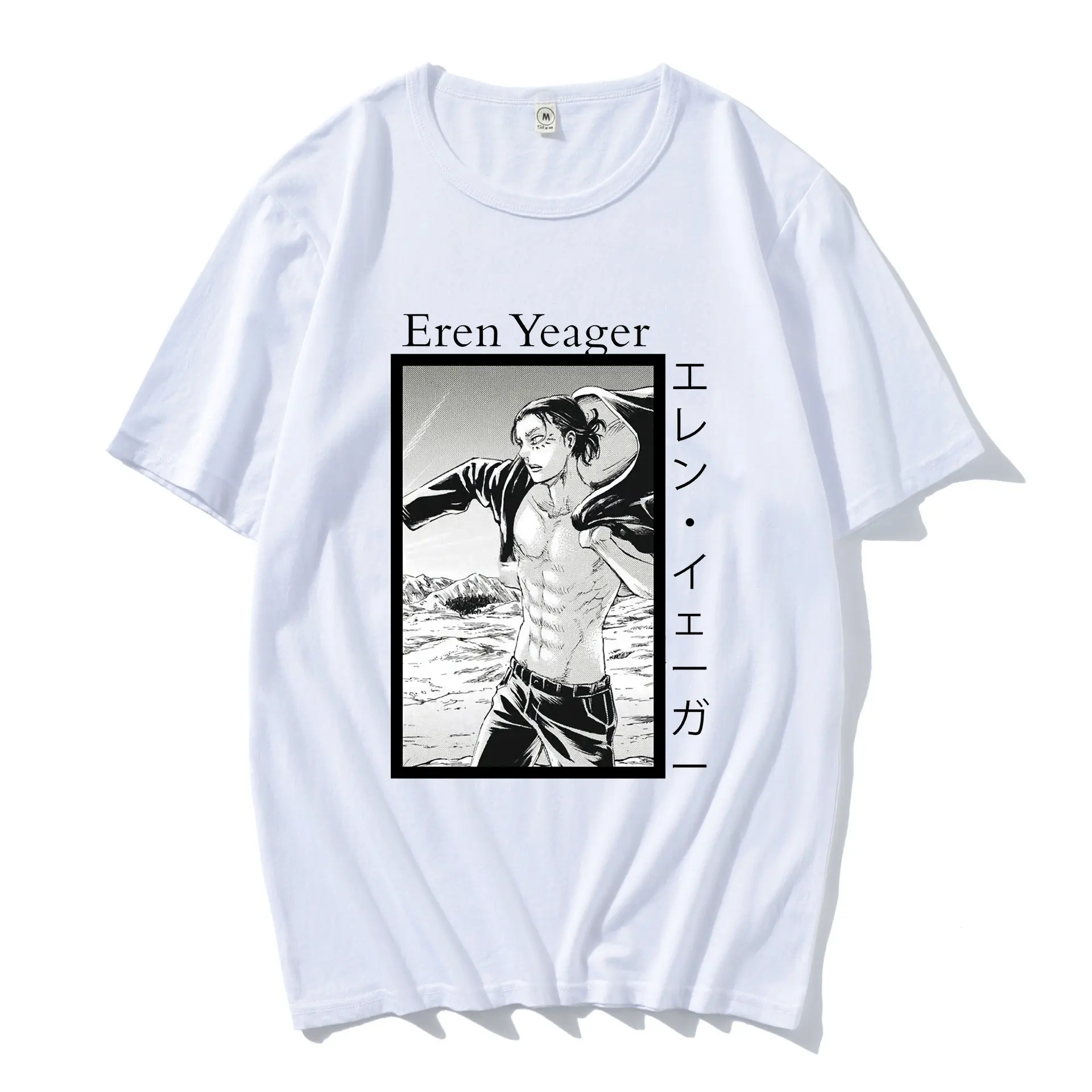 Japanese Comics Graphic Tshirt Tops Aesthetic Mens Tee Short Sleeve Attack on Titan Harajuku Printing T Shirt Men Casual T-shirt
Japanese Comics Graphic Tshirt Tops Aesthetic Mens Tee Short Sleeve Attack on Titan Harajuku Printing T Shirt Men Casual T-shirt