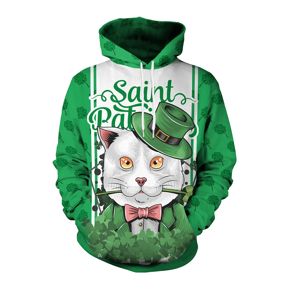 FCCEXIO Saint Patrick's Day Print Hoodies Unisex 3D Hoodies Sweatshirts Pullover Fashion Couples Tracksuits Streetwear Out Coat
FCCEXIO Saint Patrick's Day Print Hoodies Unisex 3D Hoodies Sweatshirts Pullover Fashion Couples Tracksuits Streetwear Out Coat