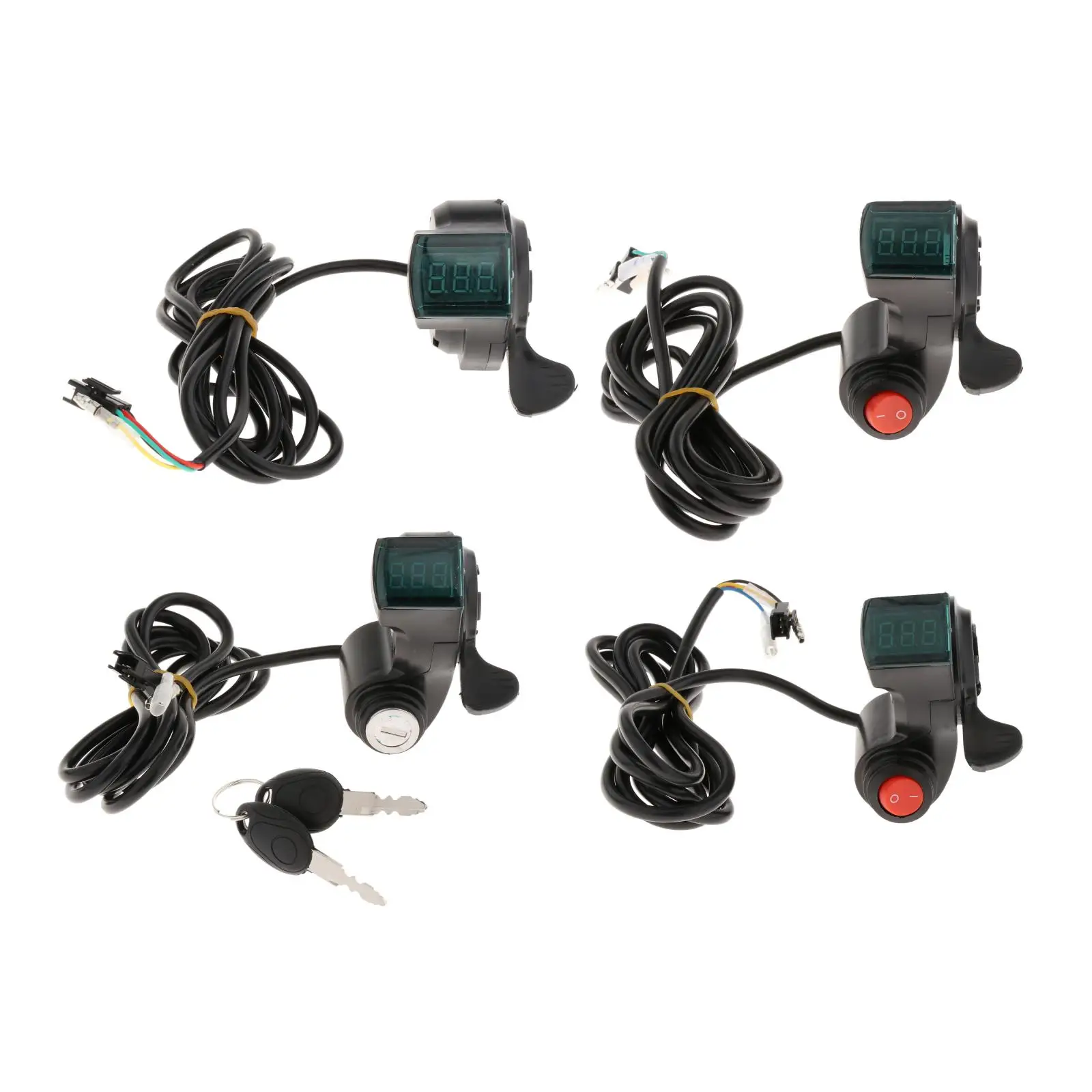 12V-99V Portable E-Bike Digital Voltage Display Indicator for Electric Bicycle Twist Throttle Accs
12V-99V Portable E-Bike Digital Voltage Display Indicator for Electric Bicycle Twist Throttle Accs