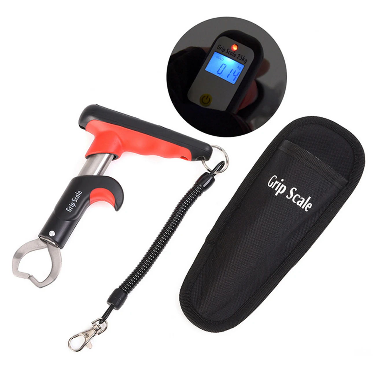 Fishing Gripper with Digital Scale Stainless Steel Fish Lip Grip Portable Fish Control Tool Outdoor Accessories fishing gripper
Fishing Gripper with Digital Scale Stainless Steel Fish Lip Grip Portable Fish Control Tool Outdoor Accessories fishing gripper