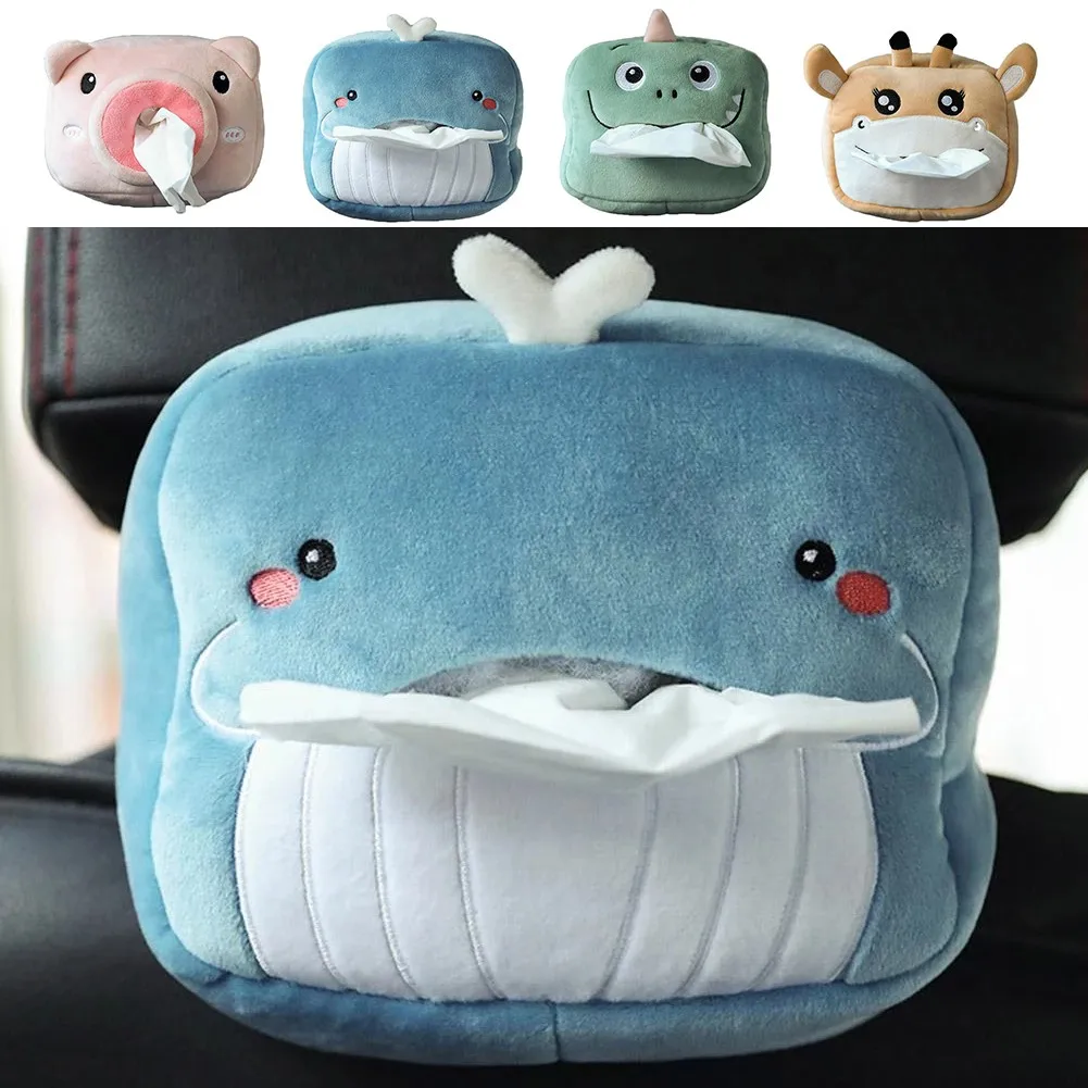 Car Tissue Box Soft Plush Animals Cute Napkin Tissue Paper Holder Car Styling Portable Creative Tissue Rack Interior Accessories
Car Tissue Box Soft Plush Animals Cute Napkin Tissue Paper Holder Car Styling Portable Creative Tissue Rack Interior Accessories